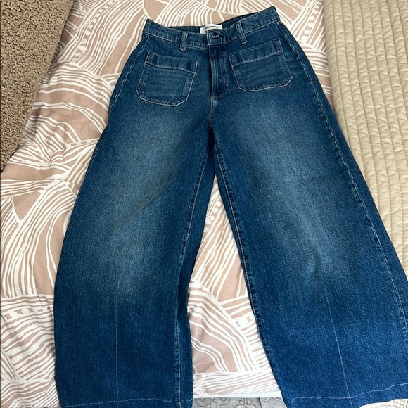 Reformation Janae Ultra High Rise Wide Leg size 28 - Picture 4 of 10